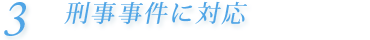 刑事事件に対応